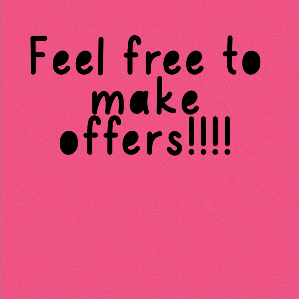 Make offers!